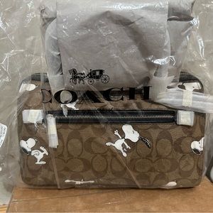 Coach peanut satchel